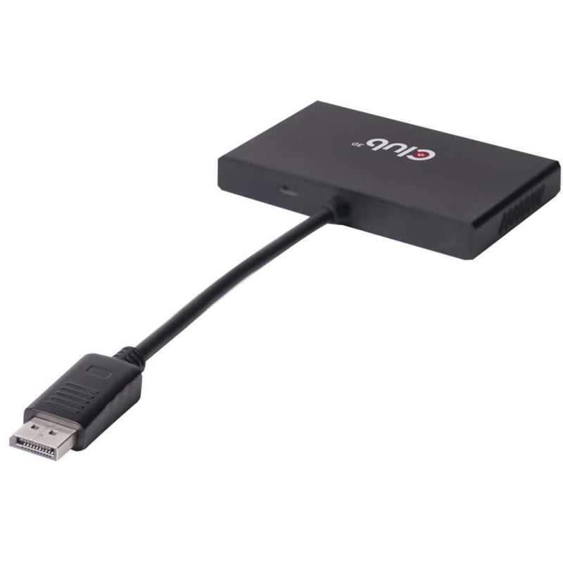 Club 3D Multi Stream Transport (MST) Hub DisplayPort 1.2 Quad Monitor USB Powered - Thumbnail 5