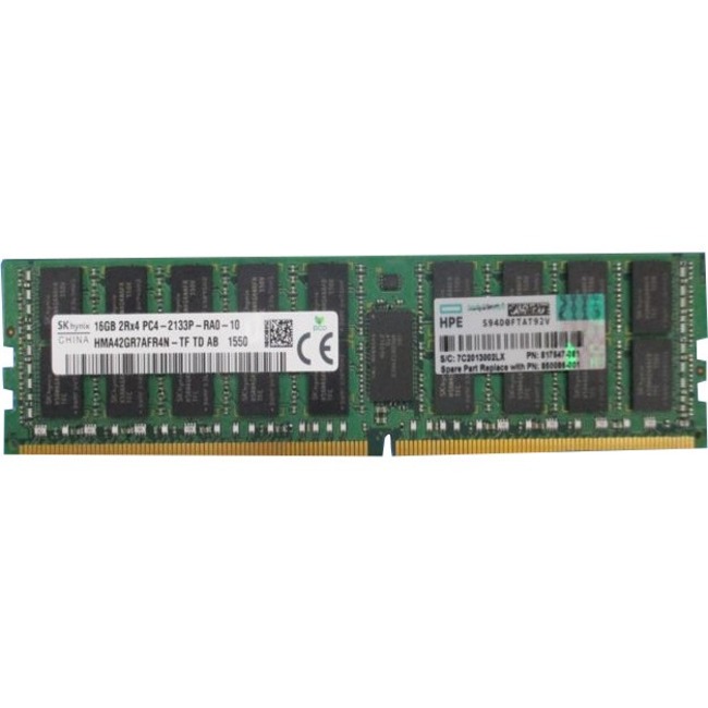 HP 16GB RDIMM 288-PIN MEMORY MODULE