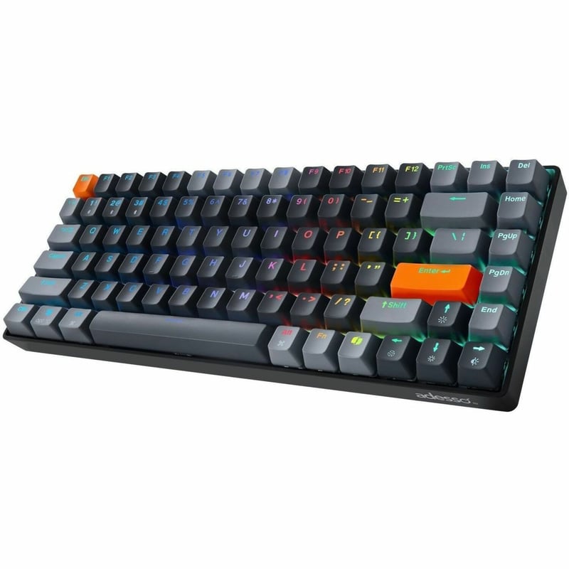 WIRED/WRELESS/B/T MULTI-OS MINI KEYBOARD W/COPILOT AI HOTKEY - Thumbnail 1