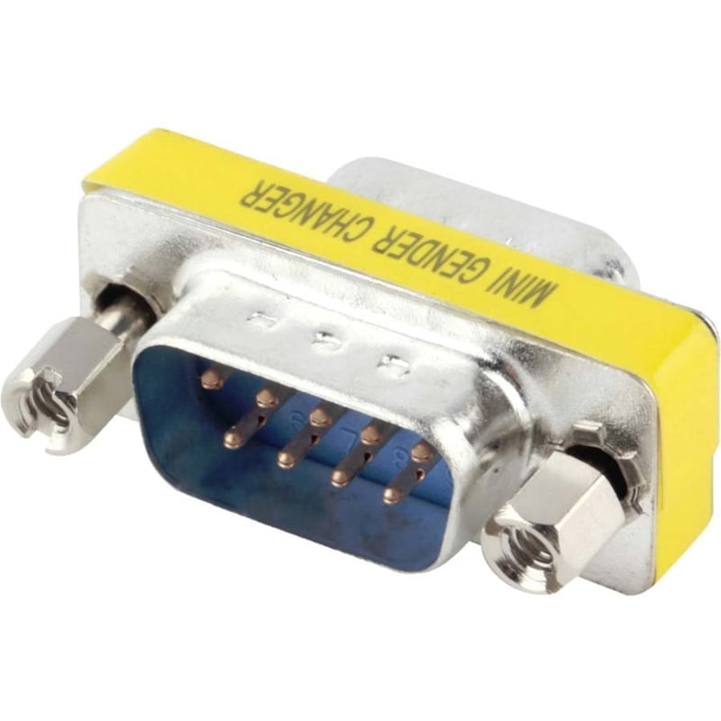 4XEM DB9 Serial 9-Pin Male To Male Adapter - Thumbnail 3