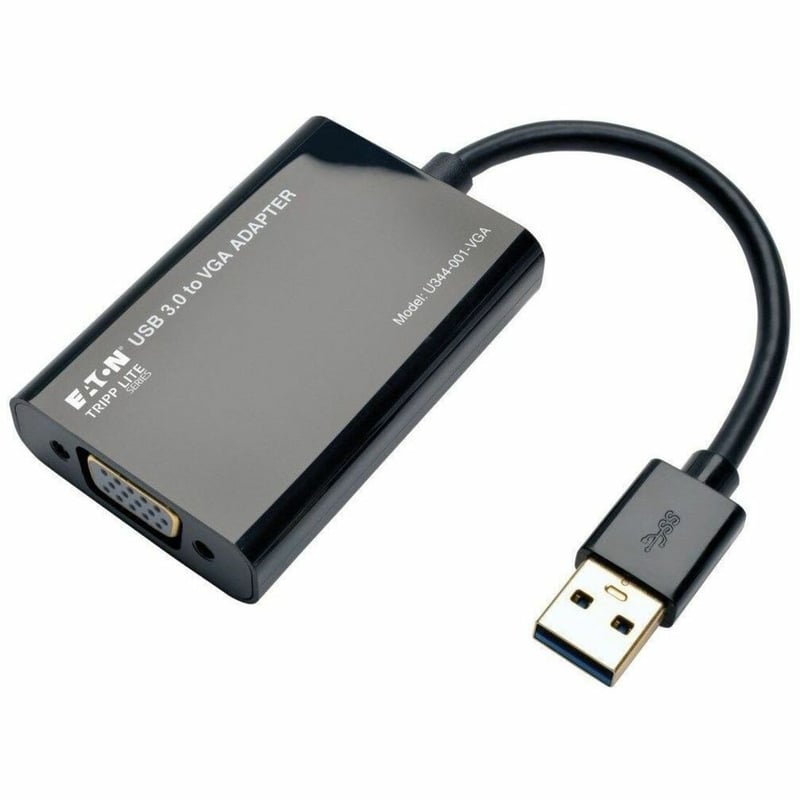 Tripp Lite by Eaton USB 3.0 SuperSpeed to VGA Adapter 512MB SDRAM - 2048x1152,1080p - Thumbnail 1