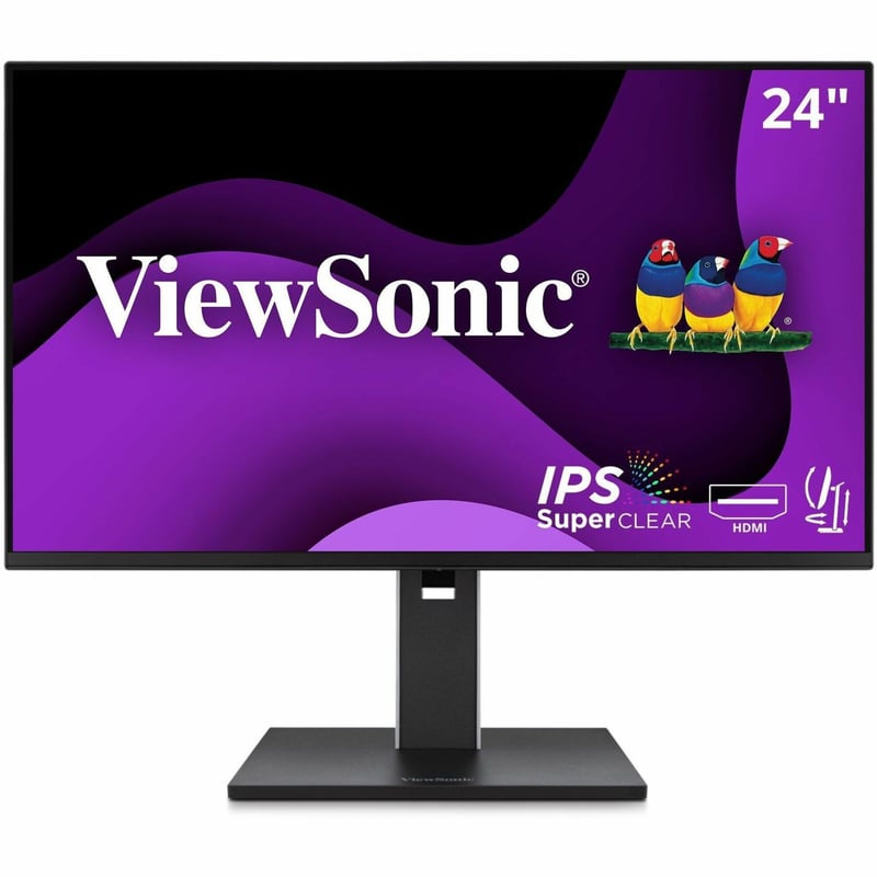 24IN 1080P ERGONOMIC 100HZ MNTR WITH HDMI DISPLAYPORT AND USB HUB - Thumbnail 1
