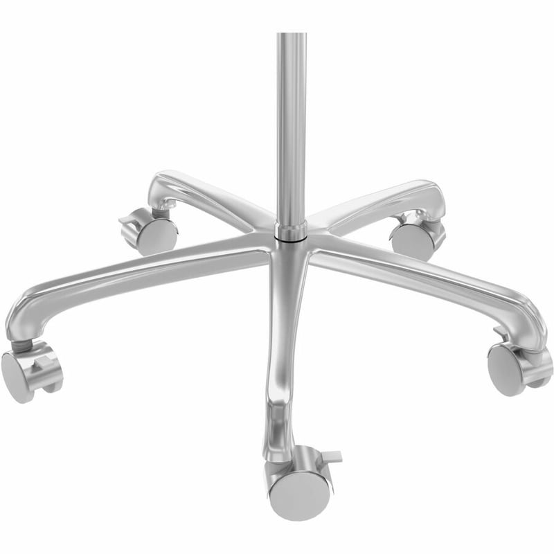 CTA Digital Medical Rolling Cart with VESA Articulating Arm, Basket, and Power Strip Holder - Thumbnail 5