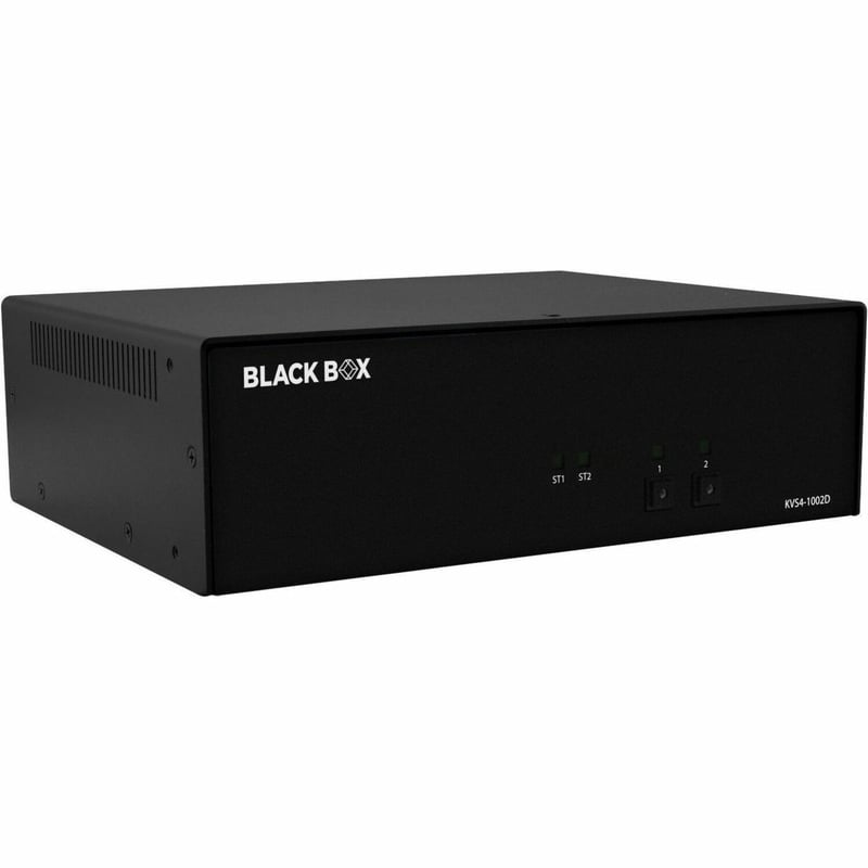 Black Box KVM Switch, NIAP 4.0 Certified - 2-Port, Single-Monitor, DVI-I - Thumbnail 1