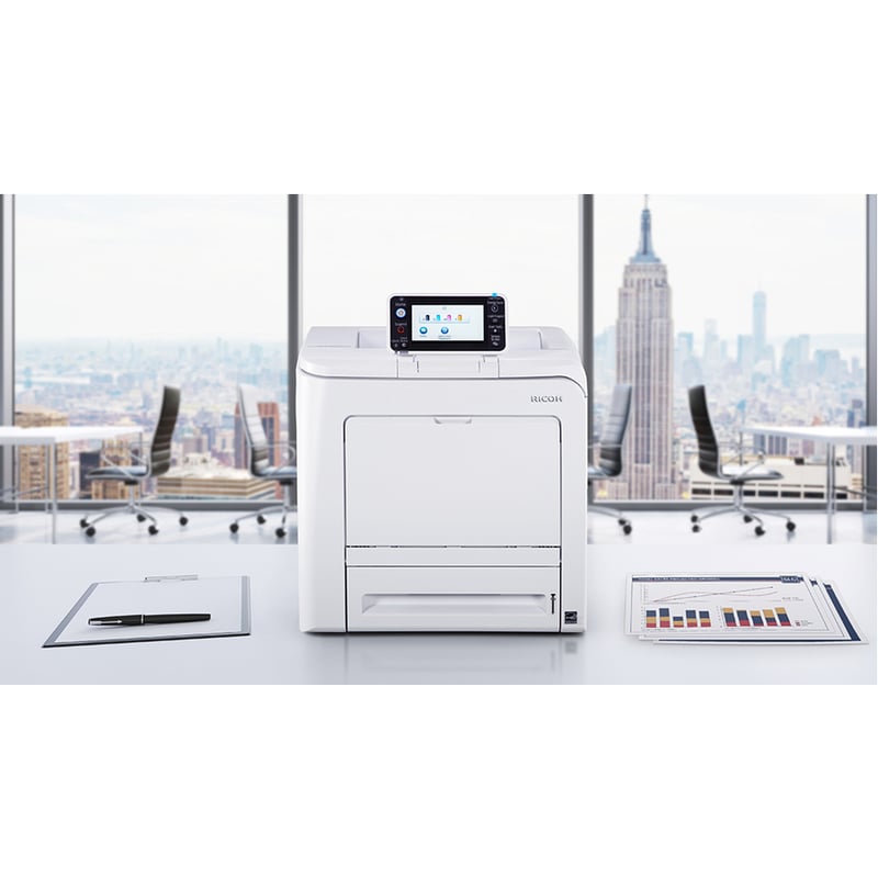 Ricoh SP C342DN Desktop Laser Printer - Color - Thumbnail 2