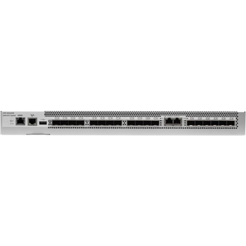 HPE SN2600B 32Gb 12/4 4-port 16Gb Short Wave SFP+ SAN Extension Switch - Thumbnail 2