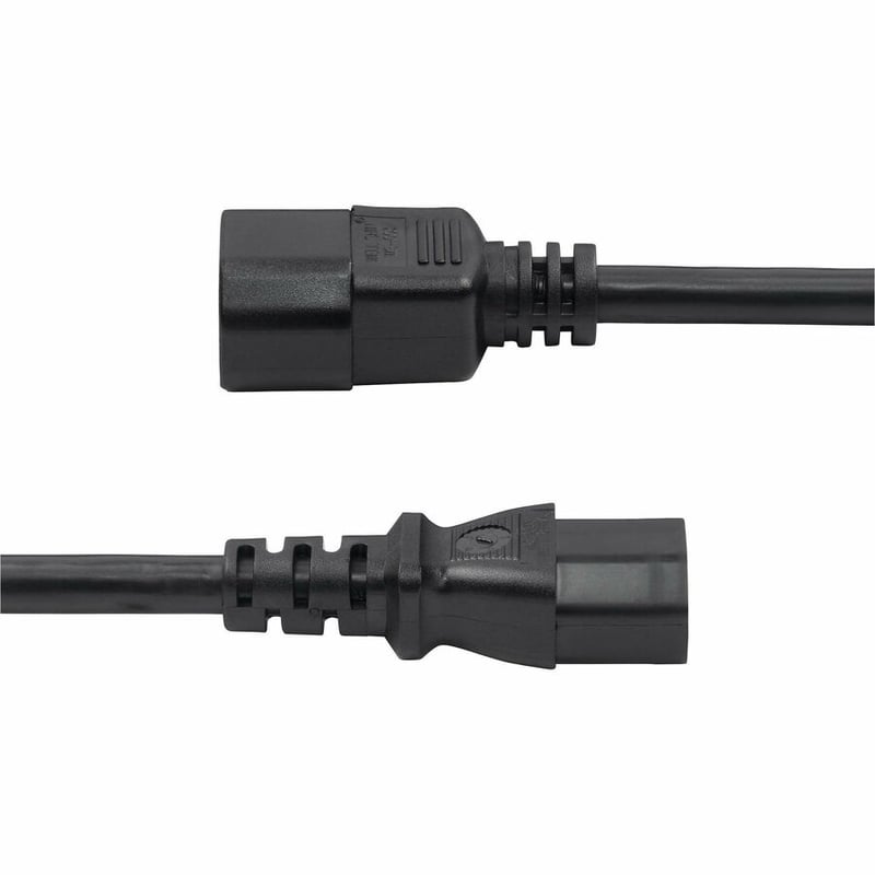 StarTech.com 6ft (1.8m) Power Extension Cord, IEC 60320 C14 to C13 PDU Power Cord, 13A 250V, 16AWG, UL Listed Components - Thumbnail 3