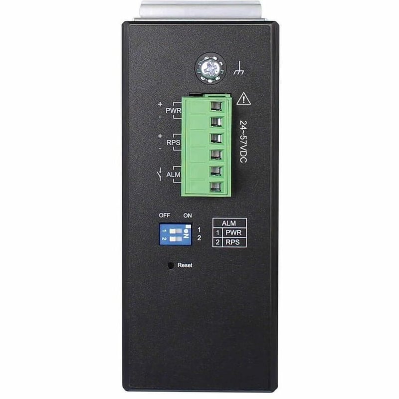 Tripp Lite by Eaton 8-Port Managed Industrial Gigabit Ethernet Switch - Layer 2, 1 Gbps, PoE+ 30W, -40 to 75C, DIN Mount - TAA Compliant - Thumbnail 3