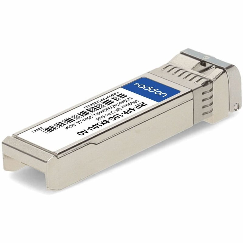 AddOn Juniper Networks® JNP-SFP-10G-BX10U Compatible TAA 10GBase-BX SFP+ Transceiver (SMF, 1270nmTx/1330nmRx, 10km, LC, DOM) - Thumbnail 5
