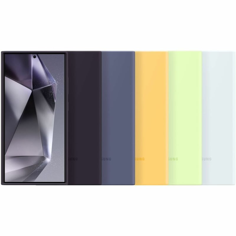 DARK VIOLET SILICONE CASE S24 ULTRA ACCESSORY - Thumbnail 3