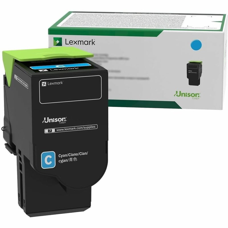 Lexmark Unison Original Ultra High Yield Laser Toner Cartridge - Cyan Pack - Thumbnail 5