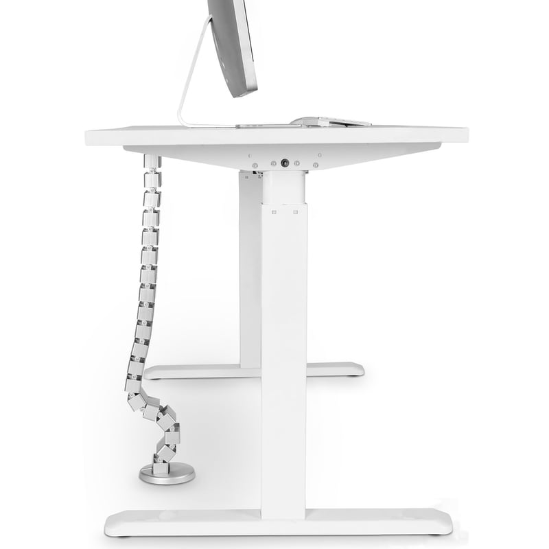 StarTech.com Cable Management Spine - Adjustable & Flexible Cable Organizer - With Four Cable Channels and Weighted Base Plate - Thumbnail 2