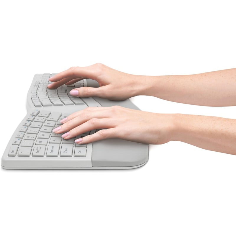 Kensington Pro Fit Ergo Wireless Keyboard-Gray - Thumbnail 5