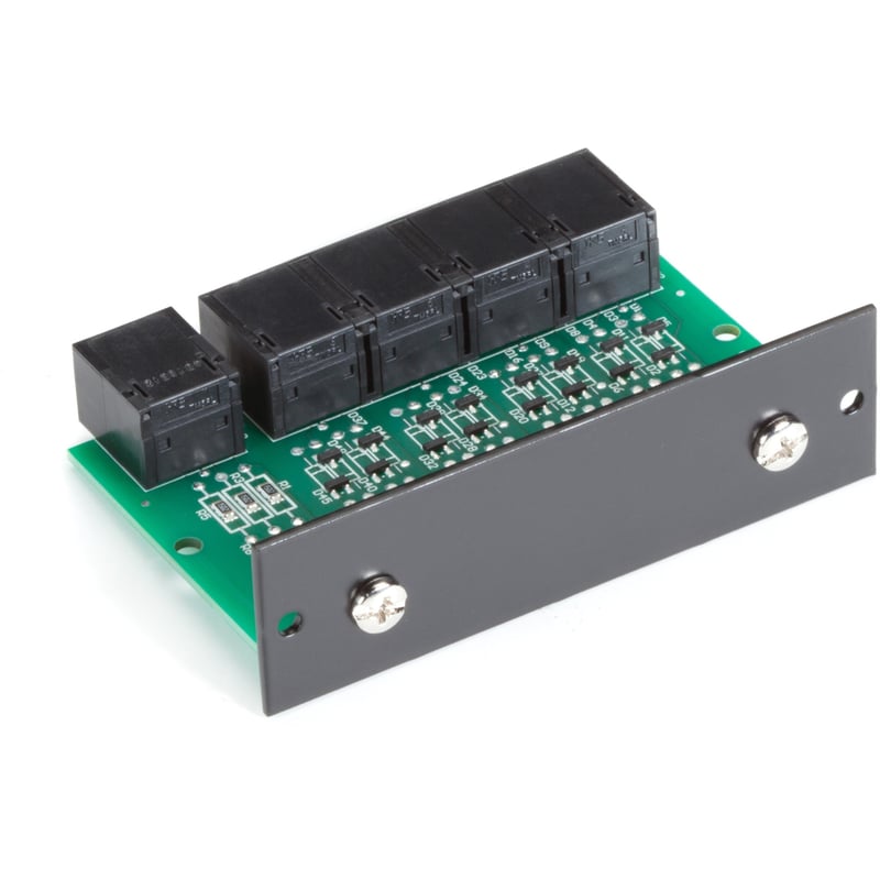 Black Box RS232 Passive Splitter Rackmount Card - RJ45, 4-Port - Thumbnail 1
