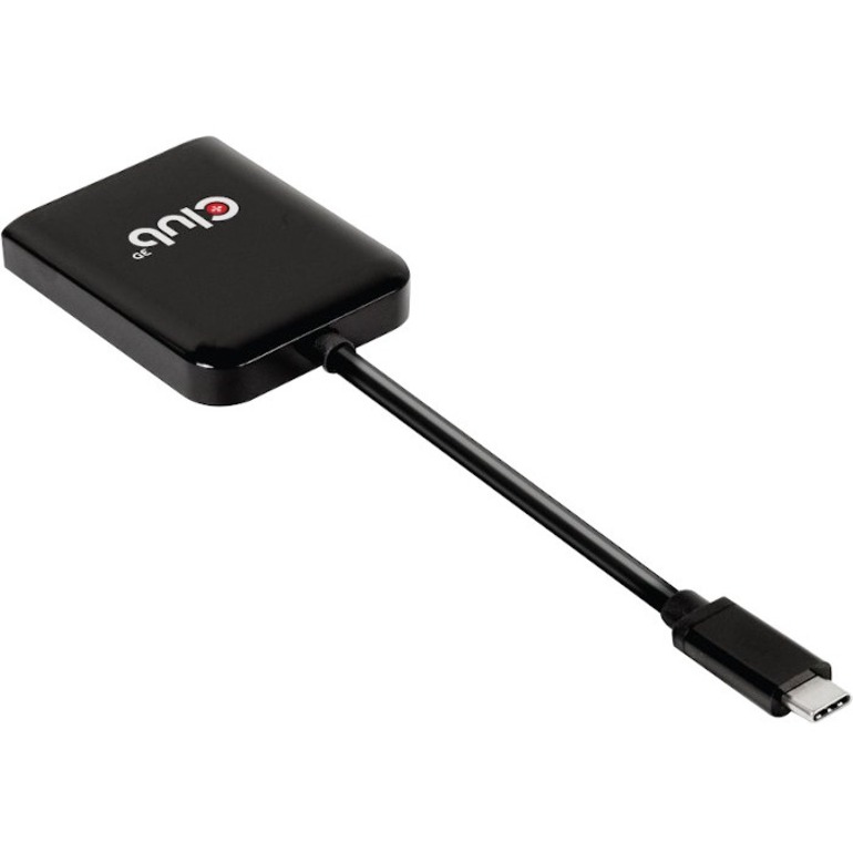 Club 3D USB3.2 Gen2 Type-C(DP Alt-Mode) to DisplayPort Dual Monitor 4K60Hz M/F MST Hub - Thumbnail 2