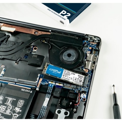 CRUCIAL P2 2TB SOLID STATE DRIVE M.2 2280 INTERNAL PCI - Thumbnail 2