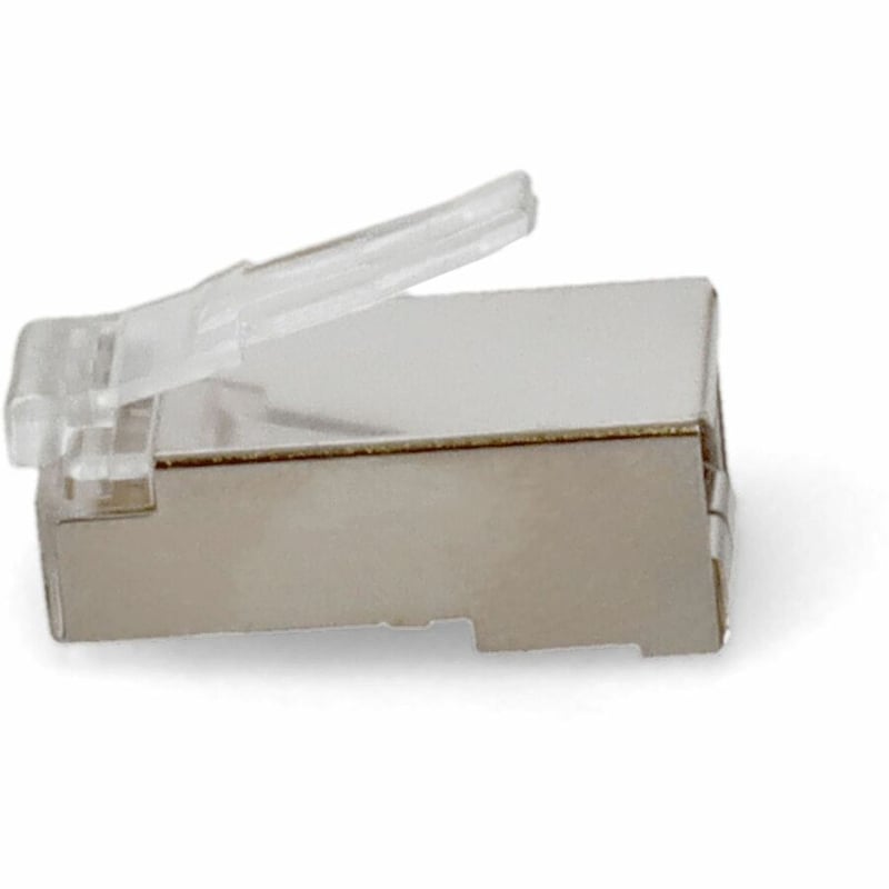 AddOn 100-Pack of Cat6 Shielded RJ-45 Male Non-Terminated Connectors - Thumbnail 2