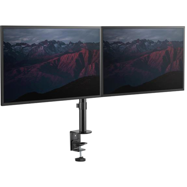 StarTech.com Desk Mount Dual Monitor Arm - Ergonomic VESA Compatible Mount for up to 32 inch Displays - Desk / C-Clamp - Articulating - Thumbnail 4