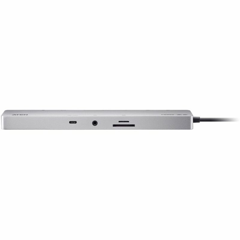 ATEN 11-in-1 USB-C Multiport Dock with Power Pass-Through UH3240 - Thumbnail 3