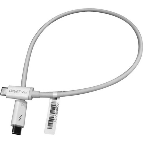 HighPoint 0.5M Thunderbolt 3 40Gb/s Cable - Thumbnail 1