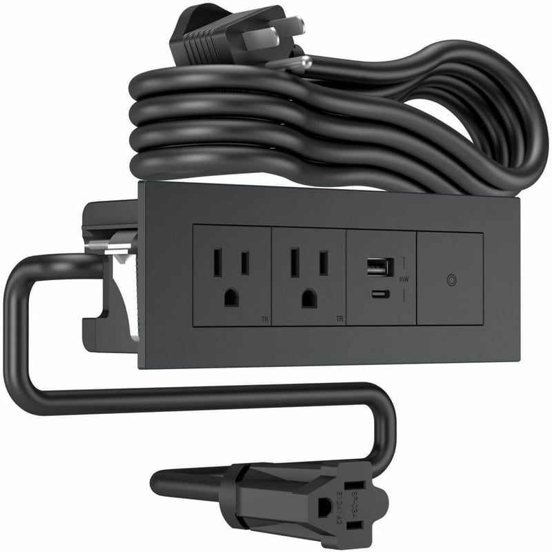 Wiremold Dash Series 4-Cube FPC - Graphite