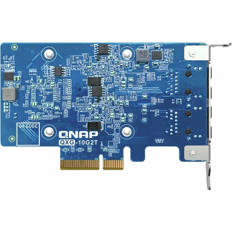 QNAP QXG-10G2T Dual-port, 5-speed 10 GbE (RJ45) Network Expansion Card - Thumbnail 4