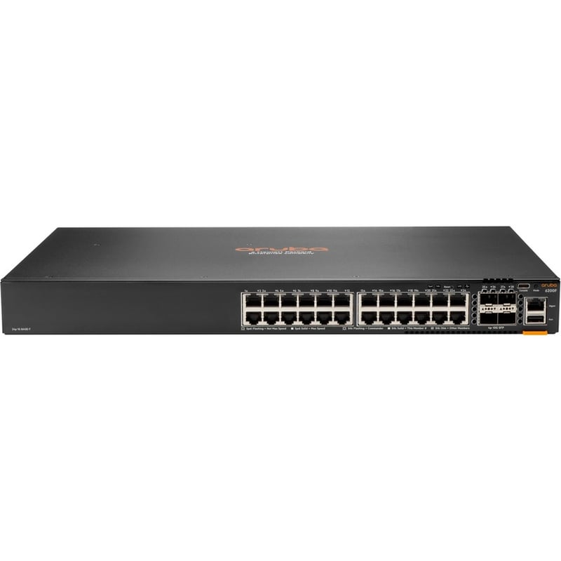 HPE 6200F 24G 4SFP+ Switch - Thumbnail 2