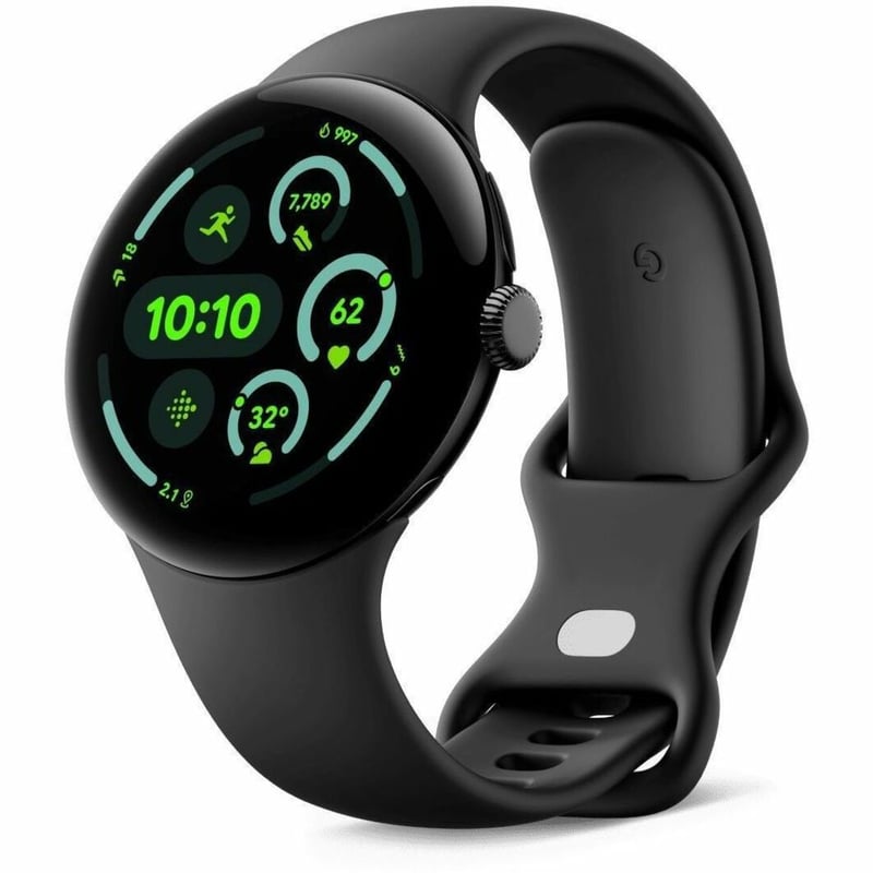 PIXEL WATCH 3 45MM BLK/BLK VZW-PIXWATCH3-45-BLK-BLK - Thumbnail 1
