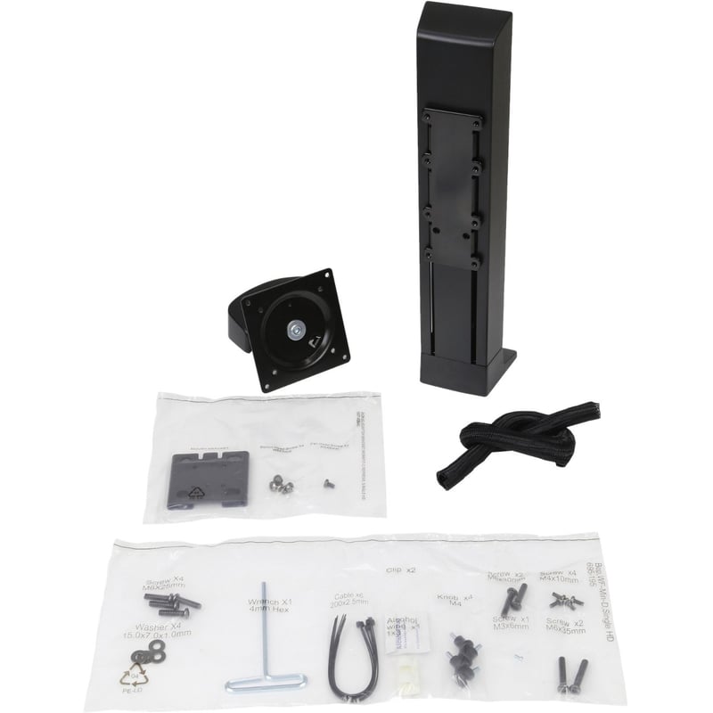Ergotron Desk Mount for LCD Display - Black - Thumbnail 1