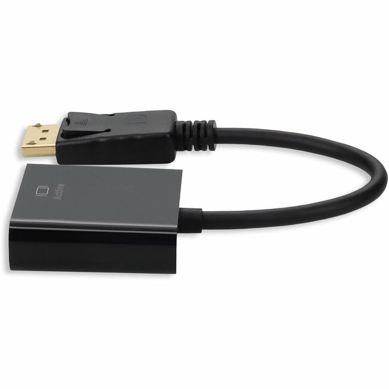 DisplayPort 1.2 Male to HDMI 1.3 Female Black Active Adapter Which Comes with Audio For Resolution Up to 2560x1600 (WQXGA) - Thumbnail 2