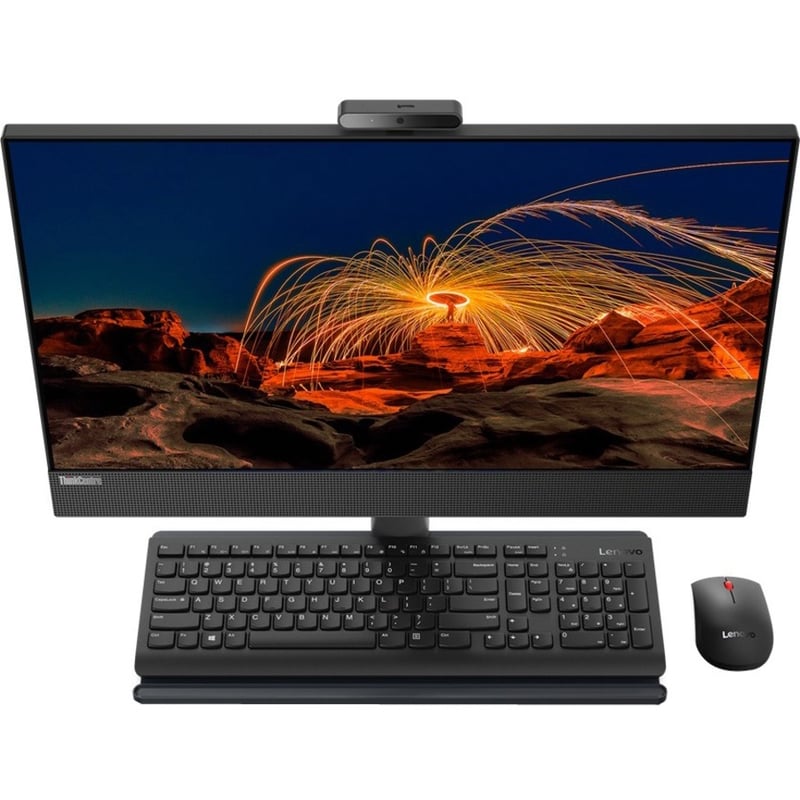 Lenovo ThinkCentre M90a Gen 3 Pro 11VA004VUS All-in-One Computer - Intel Core i5 12th Gen i5-12500 - vPro Technology - 16 GB - 512 GB SSD - 23.8" WQHD - Desktop - Black - Thumbnail 1