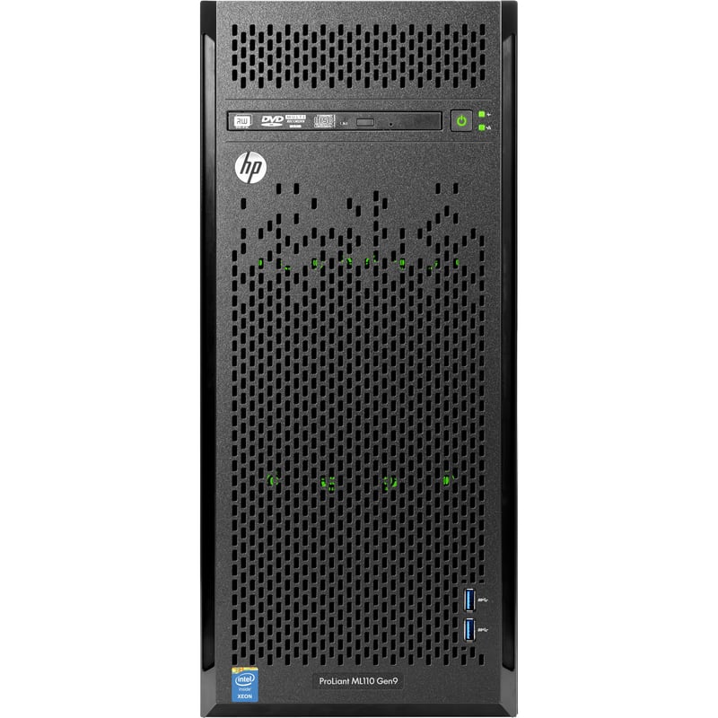 HPE ProLiant ML110 G9 4.5U Tower Server - 1 Xeon E5-2603 v3 1.60 GHz - 4 GB RAM - Serial ATA/600 Controller - Thumbnail 1