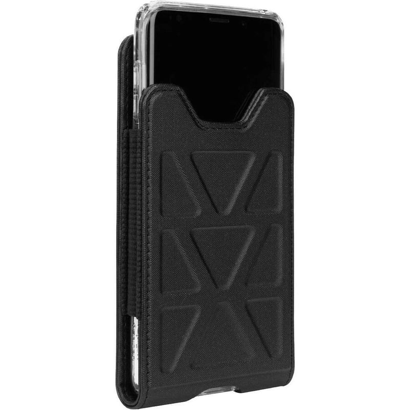 Targus Field-Ready Carrying Case (Holster) Smartphone - Black - Thumbnail 4