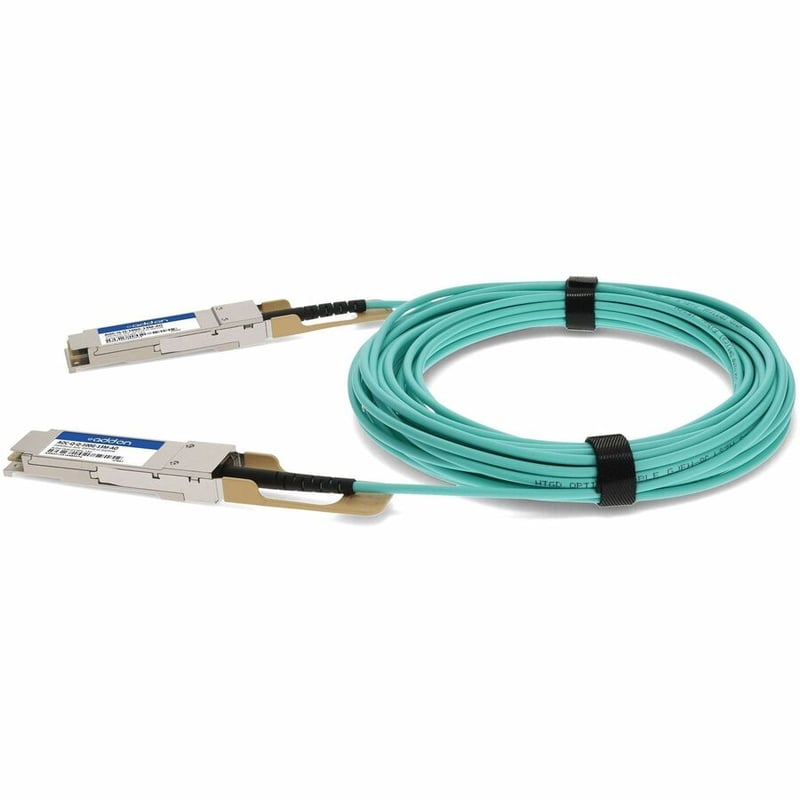 AddOn Arista Networks&reg; AOC-Q-Q-100G-13M Compatible TAA Compliant 100GBase-AOC QSFP28 to QSFP28 Direct Attach Cable (850nm, Active Optical Cable, 13m) - Thumbnail 2