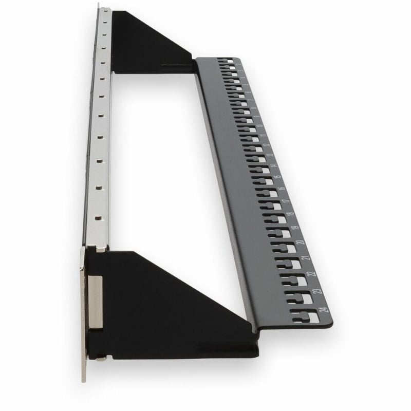 19IN CAT6 24-PORT UNLOADED PATCH PANEL - Thumbnail 2