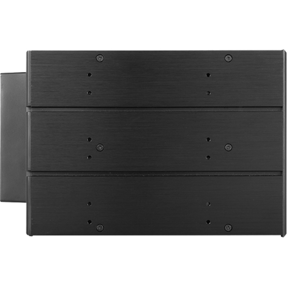 iStarUSA BPN-DE340HD Drive Enclosure for 5.25" - Serial ATA/600 Host Interface Internal - Black - Thumbnail 4