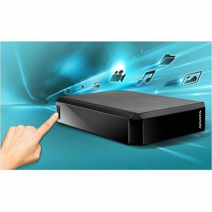 Adata 6 TB Hard Drive - External - Black - Thumbnail 2