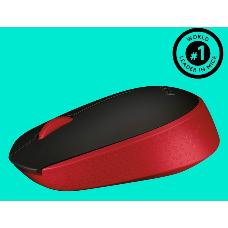 Logitech M170 Wireless Compact Mouse (Red) - Thumbnail 5