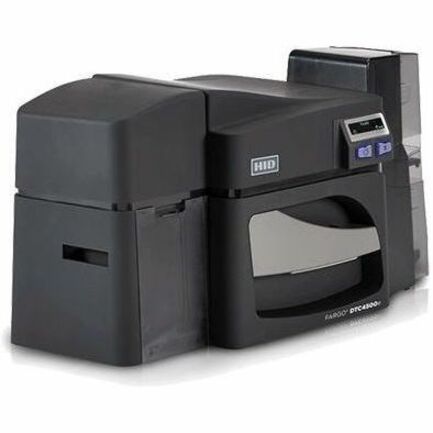 Fargo DTC4500E Single Sided Business, Academic, Government Dye Sublimation/Thermal Transfer Printer - Color - Card Print - USB - TAA Compliant - Thumbnail 4