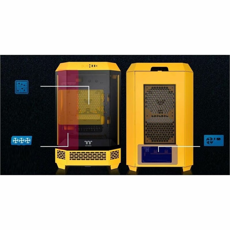 Thermaltake The Tower 300 Bumblebee Micro Tower Chassis