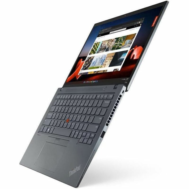 Lenovo ThinkPad T14s Gen 4 21F8004BUS 14" Touchscreen Notebook - WUXGA - 1920 x 1200 - AMD Ryzen 7 PRO 7840U Octa-core (8 Core) 3.30 GHz - 16 GB Total RAM - 16 GB On-board Memory - 512 GB SSD - Storm Gray - Thumbnail 4