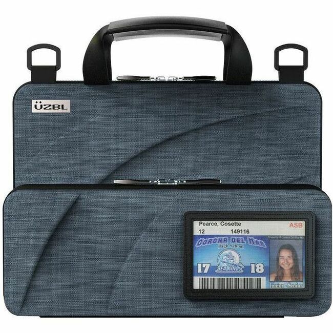 UZBL Always-On Carrying Case for 8.5" to 11.8" Chromebook - Deep Blue - Thumbnail 1