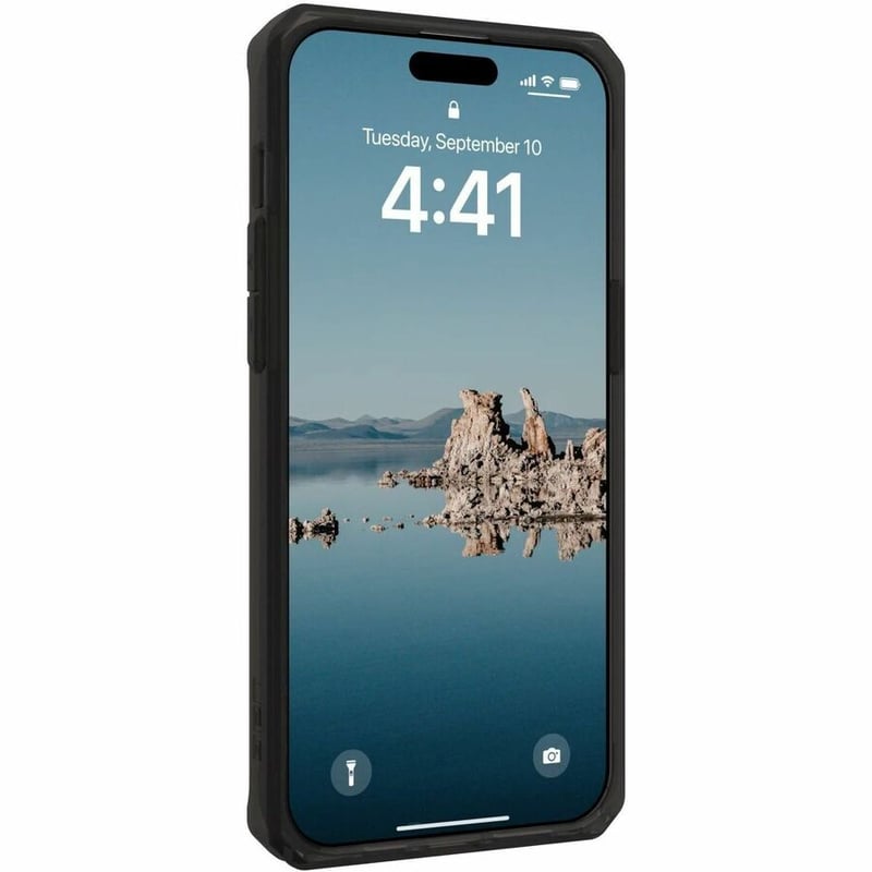 Urban Armor Gear Plyo iPhone 15 Pro Max Case - Black/Black - Thumbnail 3