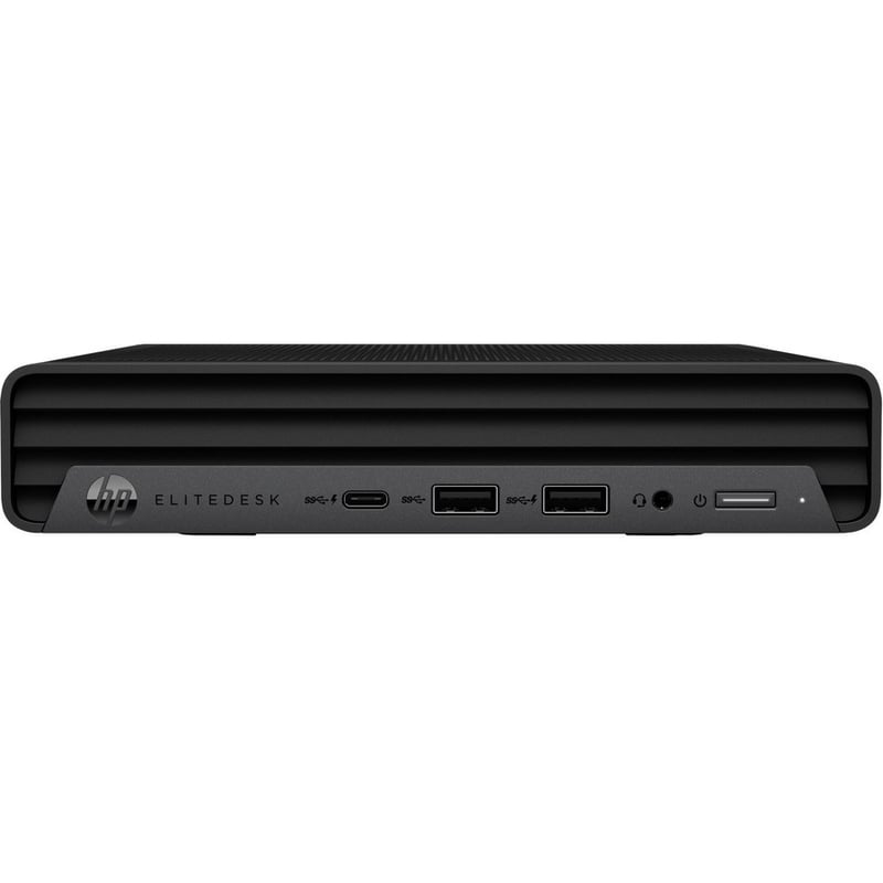 HP EliteDesk 805 G6 Desktop Computer - AMD Ryzen 5 PRO 4650GE Hexa-core (6 Core) - 16 GB RAM DDR4 SDRAM - 256 GB M.2 PCI Express NVMe SSD - Desktop Mini - Thumbnail 4