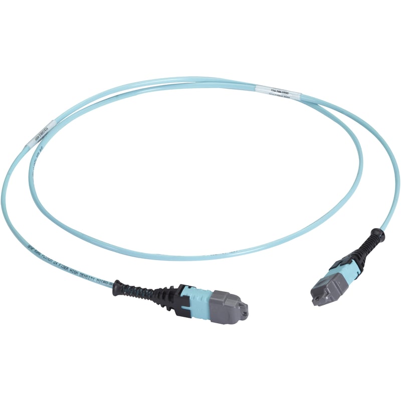 Black Box MTP OM3 Fiber Optic Trunk Cable - Plenum, 12-Strand, Type C - Thumbnail 1