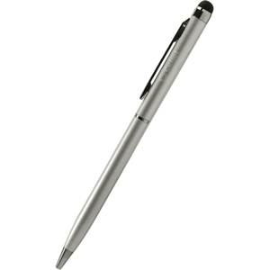 Cellet Silver 2 in 1 Stylus Pen for Apple iPad Samsung S4 and Other Touchscreens - Thumbnail 1