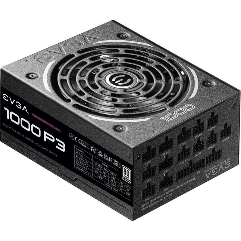 EVGA SuperNOVA P3 1000W Power Supply - Thumbnail 1