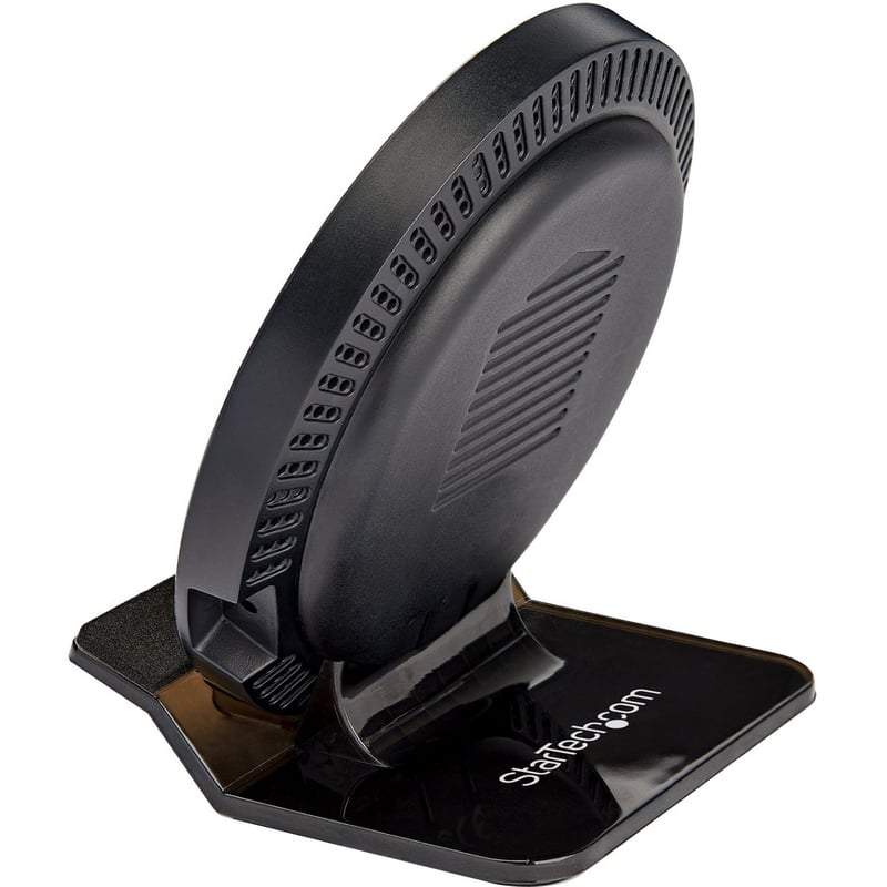 StarTech.com 15W Qi Wireless Charging Stand, Universal Qi Certified Wireless Charger Stand or Pad, For iPhone/Samsung Galaxy/Google Pixel - Thumbnail 2