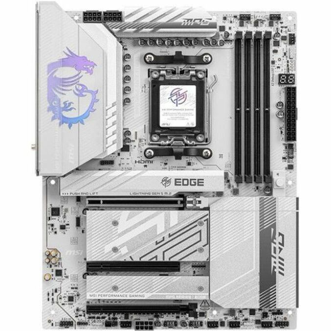 MPG B850 EDGE TI WIFI GAMING MOTHERBOARD - Thumbnail 2