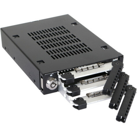 Icy Dock EZ-Slide MB993TP-B Drive Bay Adapter SATA/600, SAS-2 Internal - Thumbnail 3